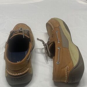 Sperry Men's Brown and Tan Boat Shoes